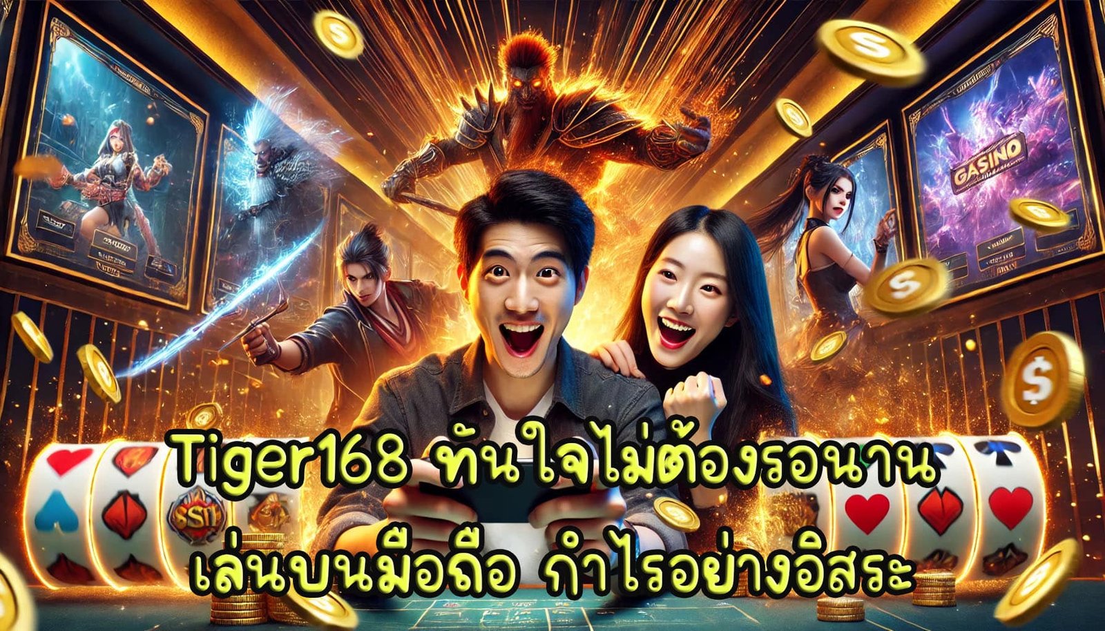 Tiger168 ทันใจไม่ต้องรอนาน เล่นบนมือถือ กำไรอย่างอิสระ-4